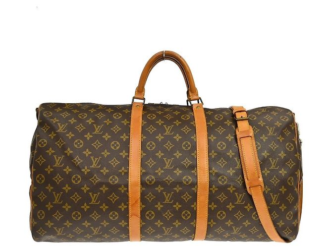 Louis Vuitton Keepall Bandouliere Monogram Canvas 60 Marrom