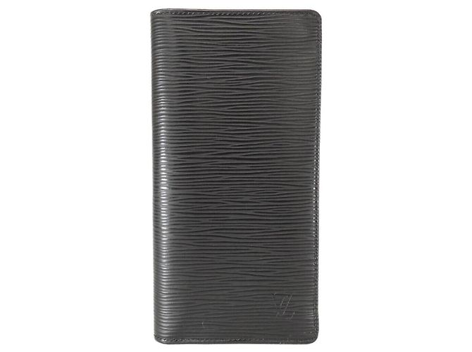 Cartera Louis Vuitton Epi Brazza Negro