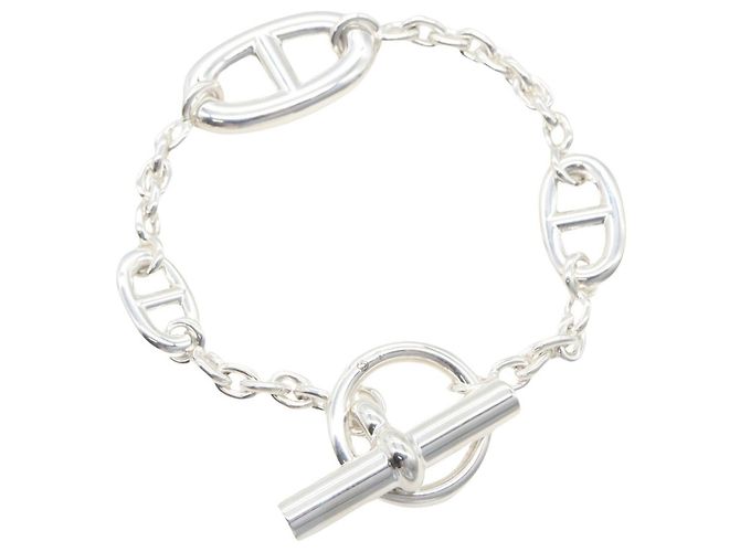 Chaîne d'ancre Pulseira Hermès Chaine d'Ancre Farandole Prata