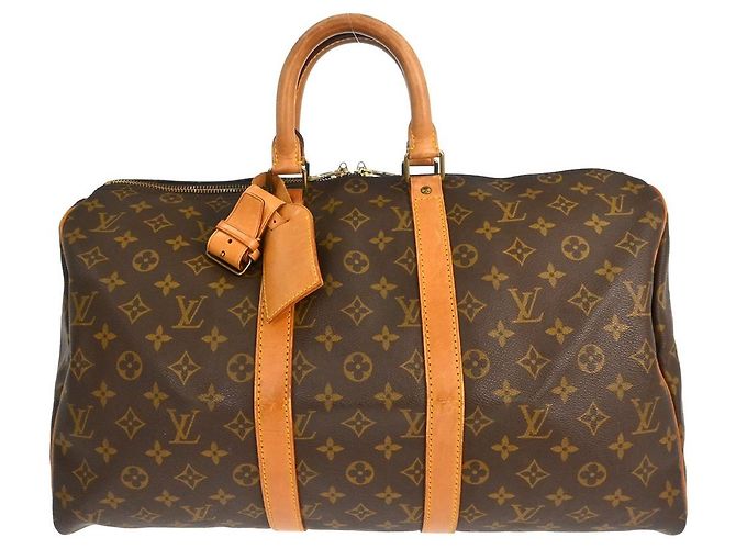 Louis Vuitton Keepall Monogram Canvas 45 Brown