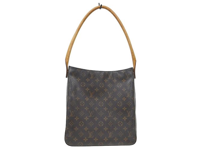 Louis Vuitton Monogram Looping Monogram Canvas GM Marrom
