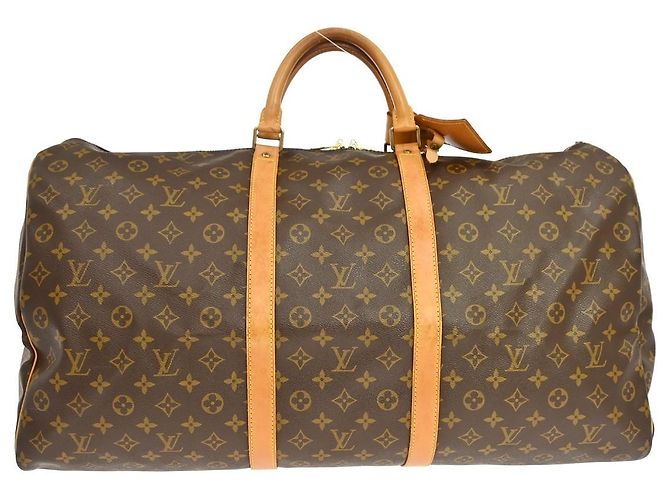 Louis Vuitton Keepall Monogram Canvas 60 Marron