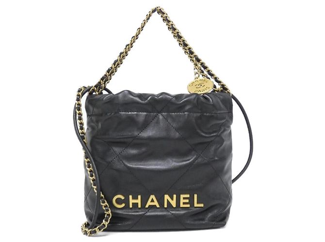 Borsa Chanel 22 Line MINI AS3980 Nero