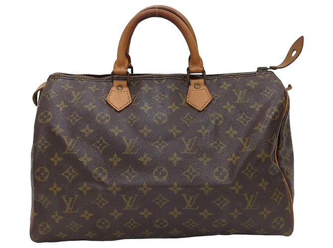 Bolsa Louis Vuitton Speedy Monogram Canvas 40 Marrom