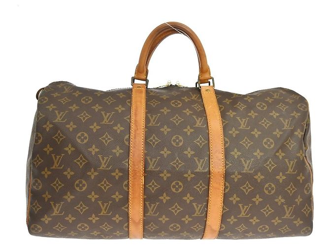 Louis Vuitton Keepall Monogram Canvas 50 Brown