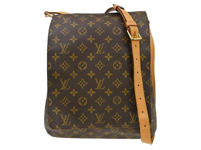Louis Vuitton Musette Salsa Monogram Canvas GM Marron