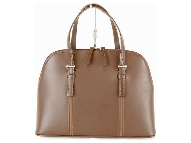 Bolsa de couro marrom Burberry