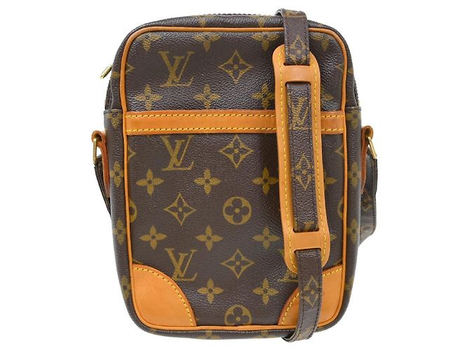 Bolsa Louis Vuitton Danube Monogram Canvas MM Marrom