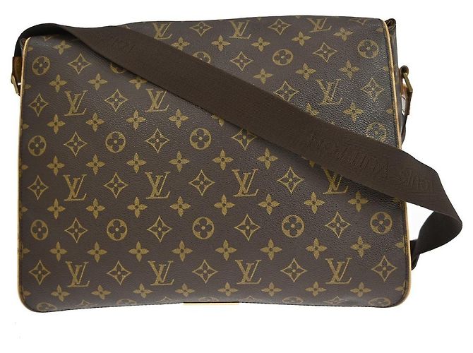 Louis Vuitton Abbesses Messenger Bag Monogram Canvas Brown