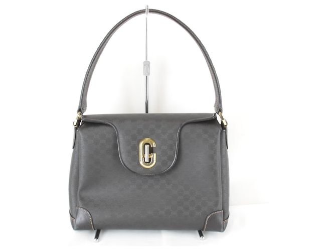 Borsa a Spalla Gucci Micro GG Nera Nero
