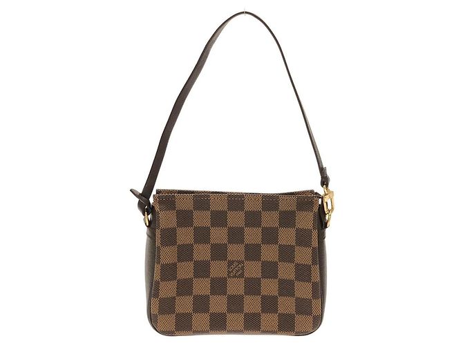 Louis Vuitton Damier Trouse Makeup Pouch Damier ebene