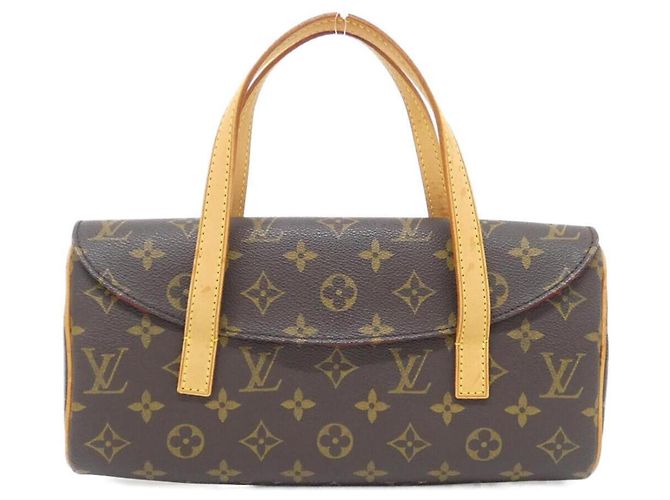 Borsa Louis Vuitton Monogram Sonatine Marrone