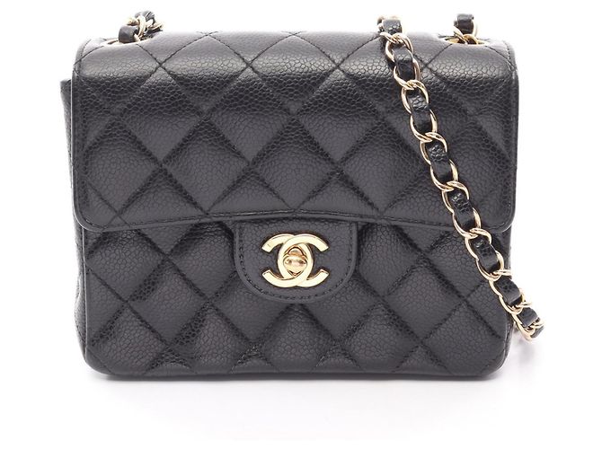 Timeless Bolso de Hombro Chanel Mini Matelassé Negro