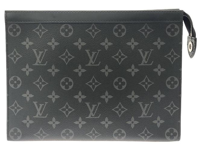Louis Vuitton Monogram Eclipse Pochette Voyage MM Noir