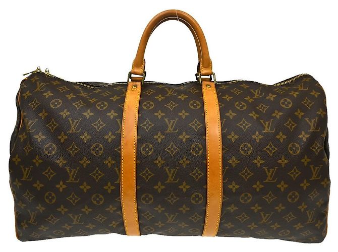 Louis Vuitton Keepall Monogram Canvas 55 Marrom