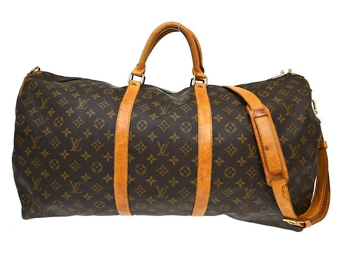 Louis Vuitton Keepall Bandouliere Monogram Canvas 60 Marrom