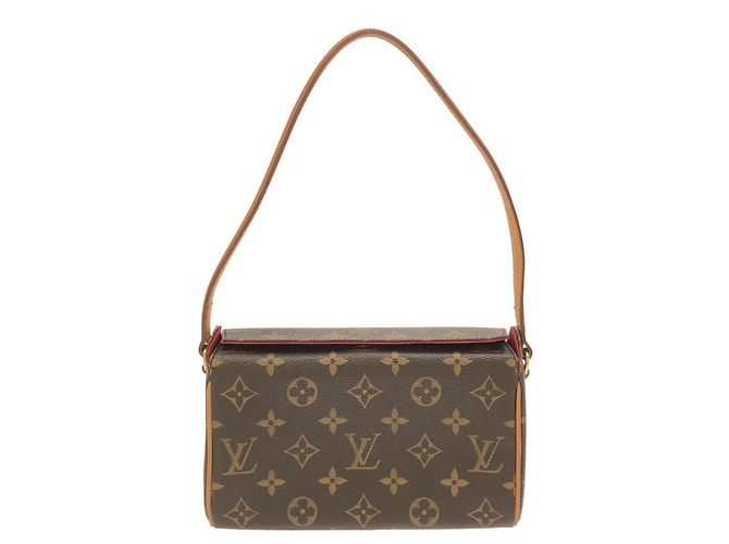 Borsa Louis Vuitton Monogram Recital Marrone