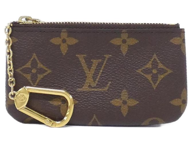 Louis Vuitton Monogram Coin & Key Case Brown