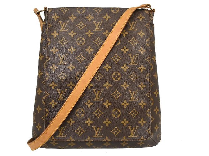 Louis Vuitton Musette Salsa Monogram Canvas GM Marron
