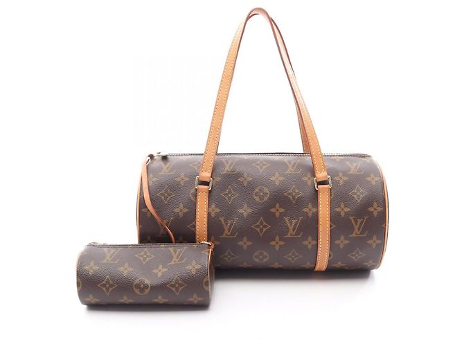 Louis Vuitton Papillon 30 Handtasche Braun Monogramm