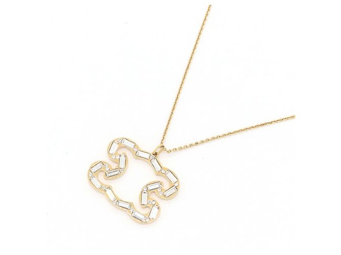 Céline Collana Celine Triomphe Sparkle D'oro 