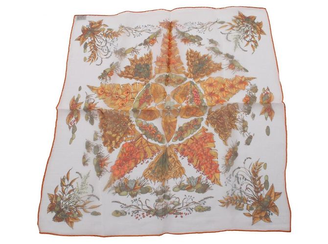 Hermès Lenço Hermes Petit Carré 45 Muslin Pythagore