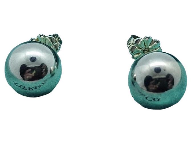 Orecchini Tiffany & Co. Hardware in argento sterling, 10mm