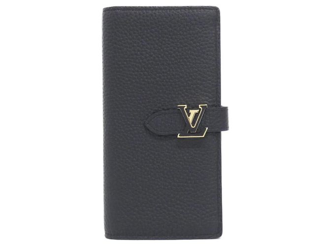 Louis Vuitton Taurillon Black Leather Wallet