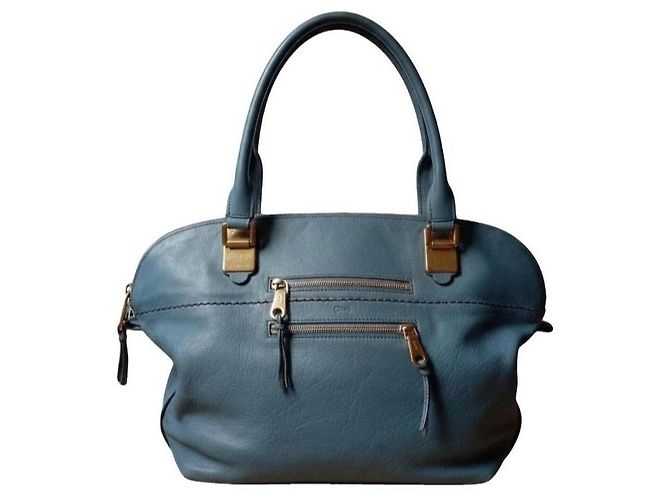 Sac à main Paddington de Chloé Bleu