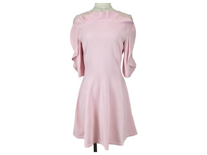 Valentino Kleid aus Viskose Pink