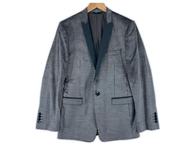 Dolce & Gabbana Dolce&Gabbana Silk Blend Jacket Brown
