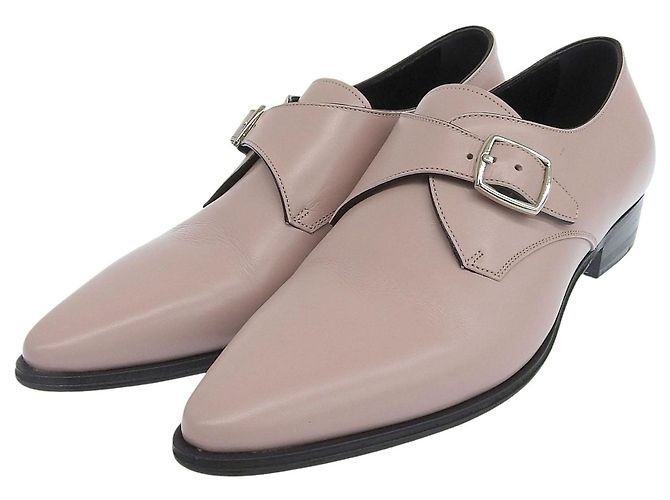 Céline Mocassins en cuir Celine Jacno Rose