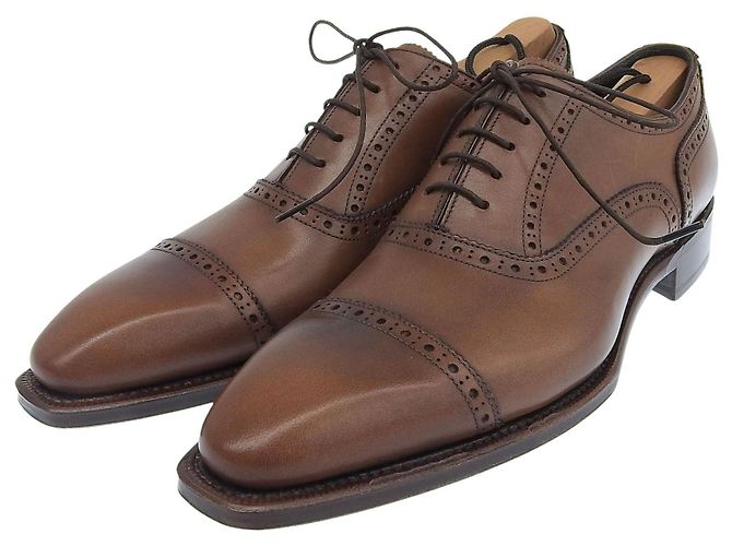 Autre Marque Shetlandfox Lederschuhe Braun