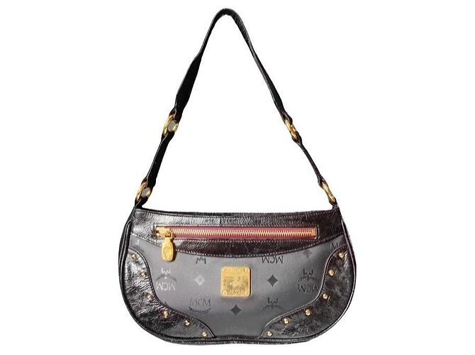 MCM Visetos Sac Hobo Noir