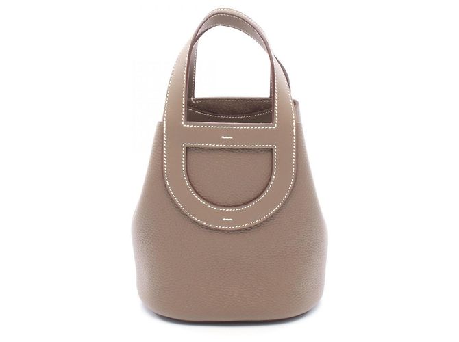 Hermès Bolsa Hermes In the Loop 18 Etoupe Taupe