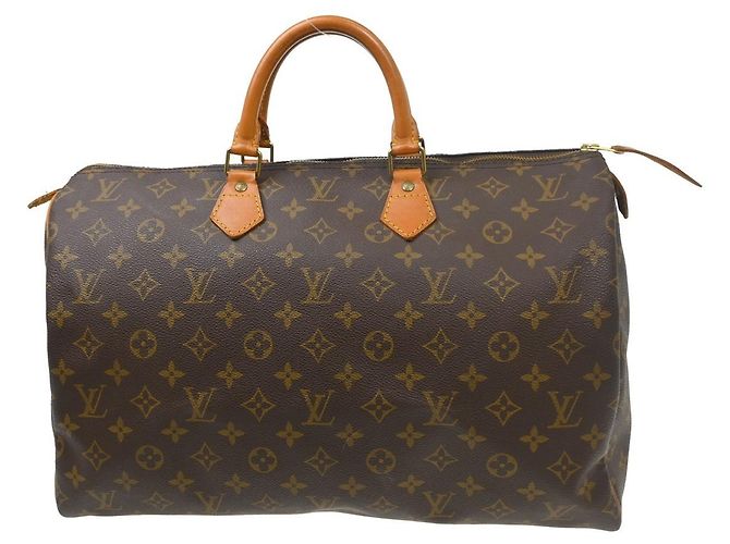 Louis Vuitton Speedy Monogram Canvas 40 Marron