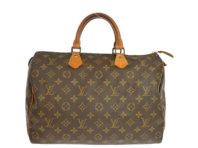 Louis Vuitton Speedy Monogram Canvas 35 Marrom