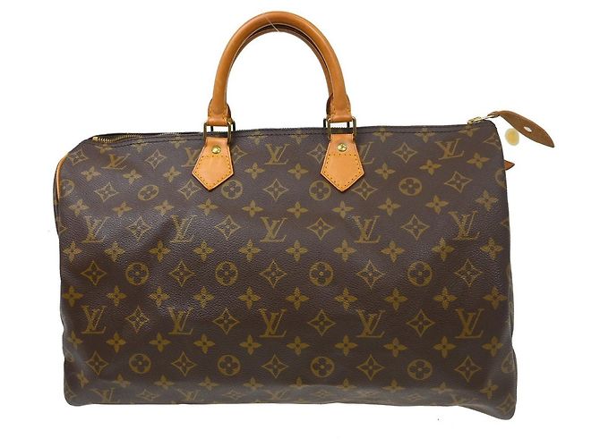 Louis Vuitton Speedy Monogram Canvas 40 Marron