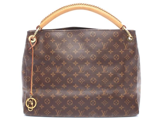 Borsa a Spalla Louis Vuitton Artsy MM Monogram Marrone