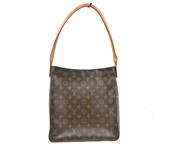 Louis Vuitton Monogram Looping Monogram Canvas GM Marron