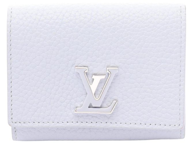 Louis Vuitton Portefeuille Capucines Tiny Geldbörse Blau
