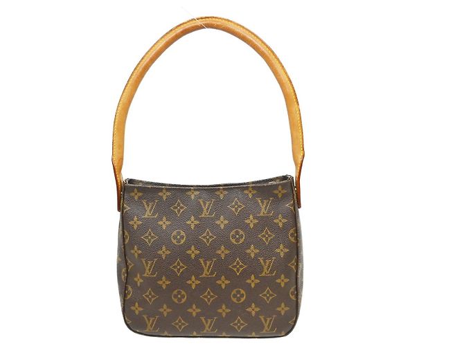 Louis Vuitton Monogram Looping Monogram Canvas MM Marrom
