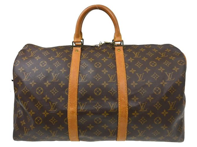 Louis Vuitton Keepall Monogram Canvas 50 Marrom