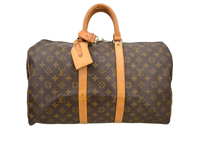 Louis Vuitton Keepall Monogram Canvas 45 Marrom