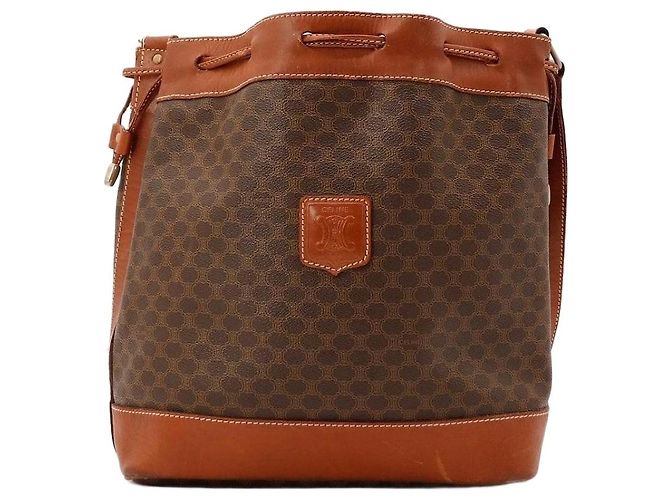 Céline Borsa a Secchiello Macadam Marrone 