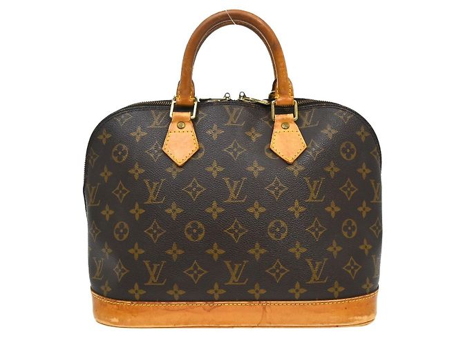 Louis Vuitton Alma Monogram Canvas PM Marrom
