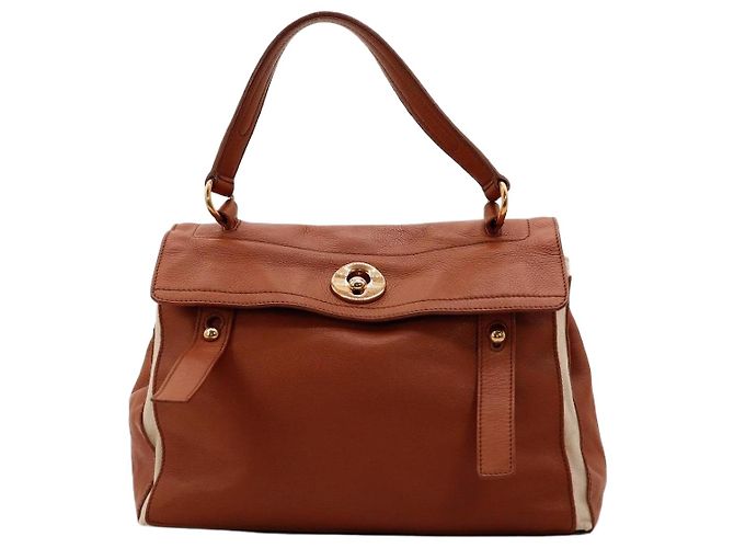 Yves Saint Laurent Borsa a mano Muse Two Marrone