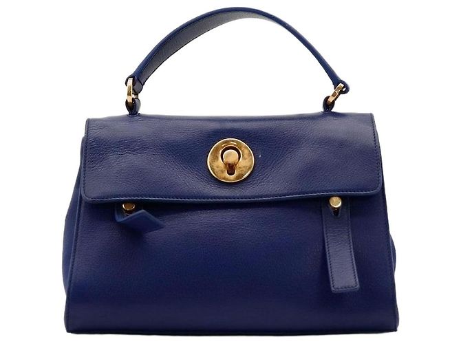 Saint Laurent Sac Muse Two Handtasche in Blau