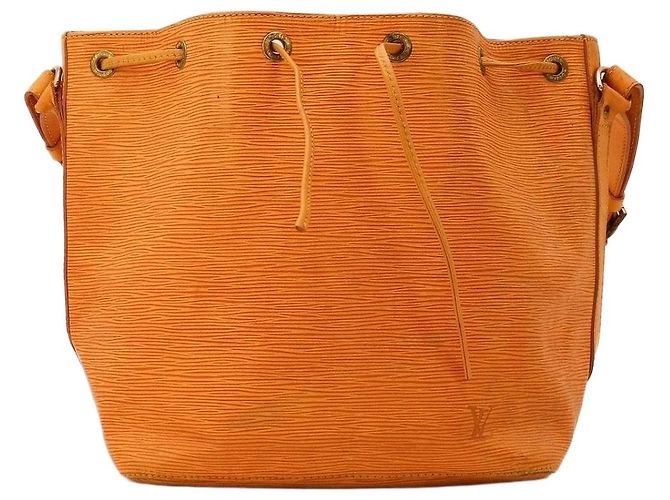 Louis Vuitton Borsa a Secchiello Noe GM in Pelle Epi Giallo