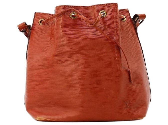Louis Vuitton Borsa a Secchiello Noé in Pelle Epi Marrone